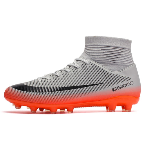 Shoes Football Boots High Ankle Kids Cleats