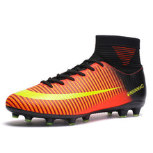 Load image into Gallery viewer, Shoes Football Boots High Ankle Kids Cleats