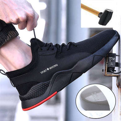 Breathable Outdoor Sneakers Puncture Proof Boots