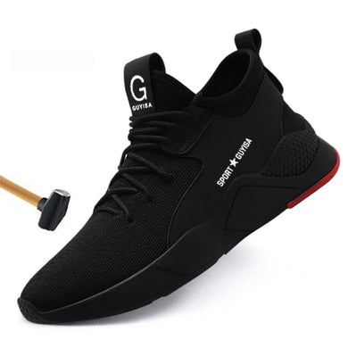 Men Sneakers Outdoor Steel Toe Male Shoes Military