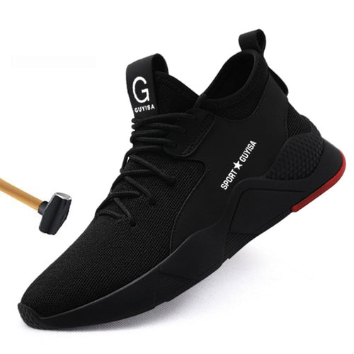 Men Sneakers Outdoor Steel Toe Male Shoes Military