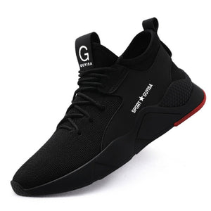 Men Sneakers Outdoor Steel Toe Male Shoes Military